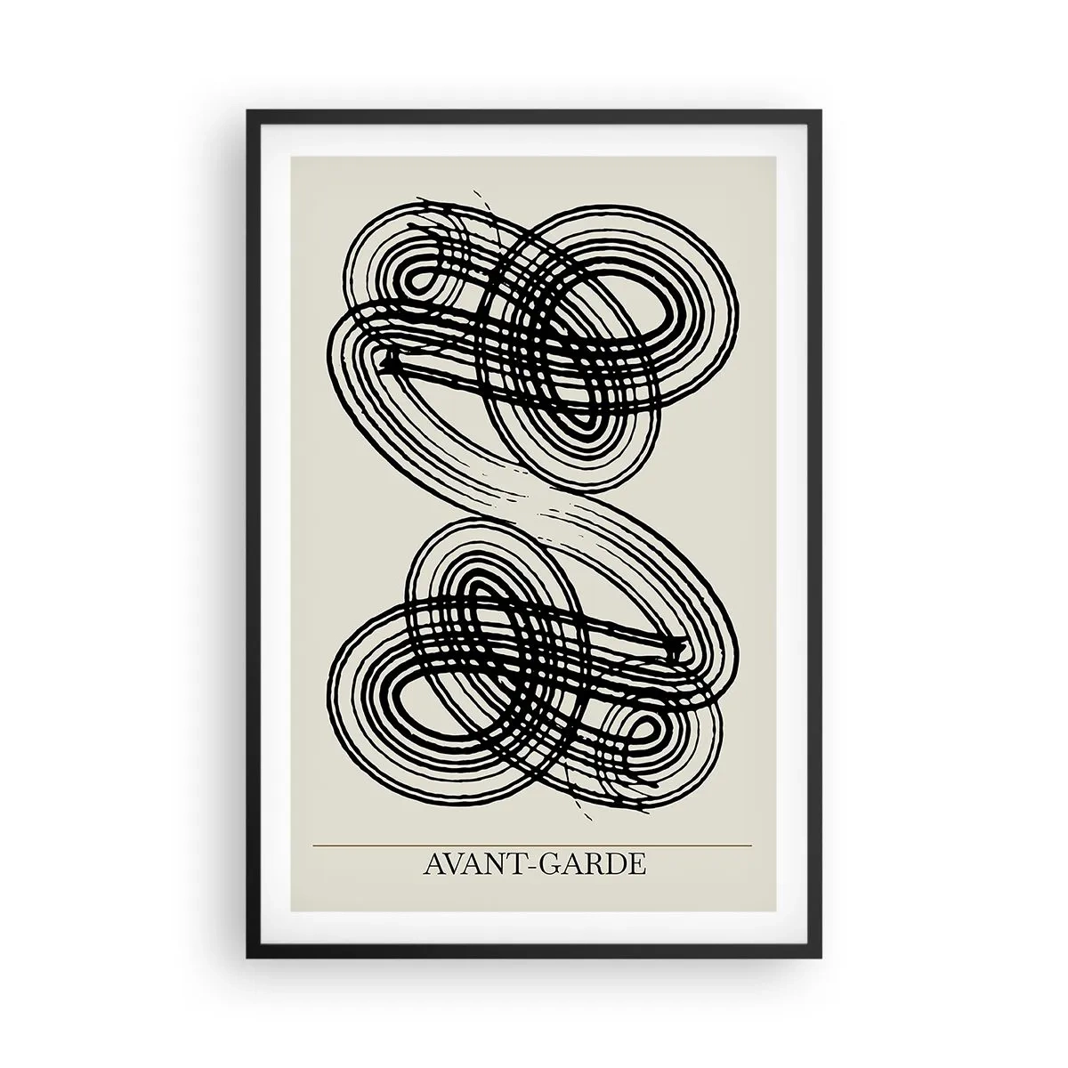 Poszter fehér keretben - Spontán jött ki - 61x91 cm