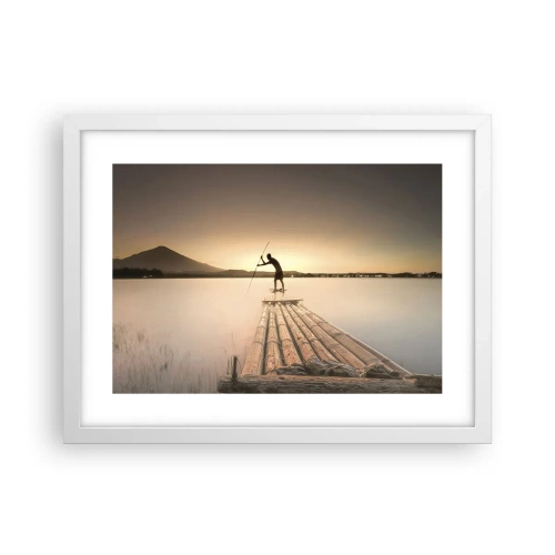 Poszter fekete keretben - Pihenés előtt - 40x30 cm