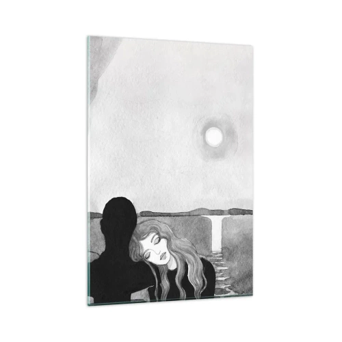 Üveg kép - Mindig titok - 80x120 cm