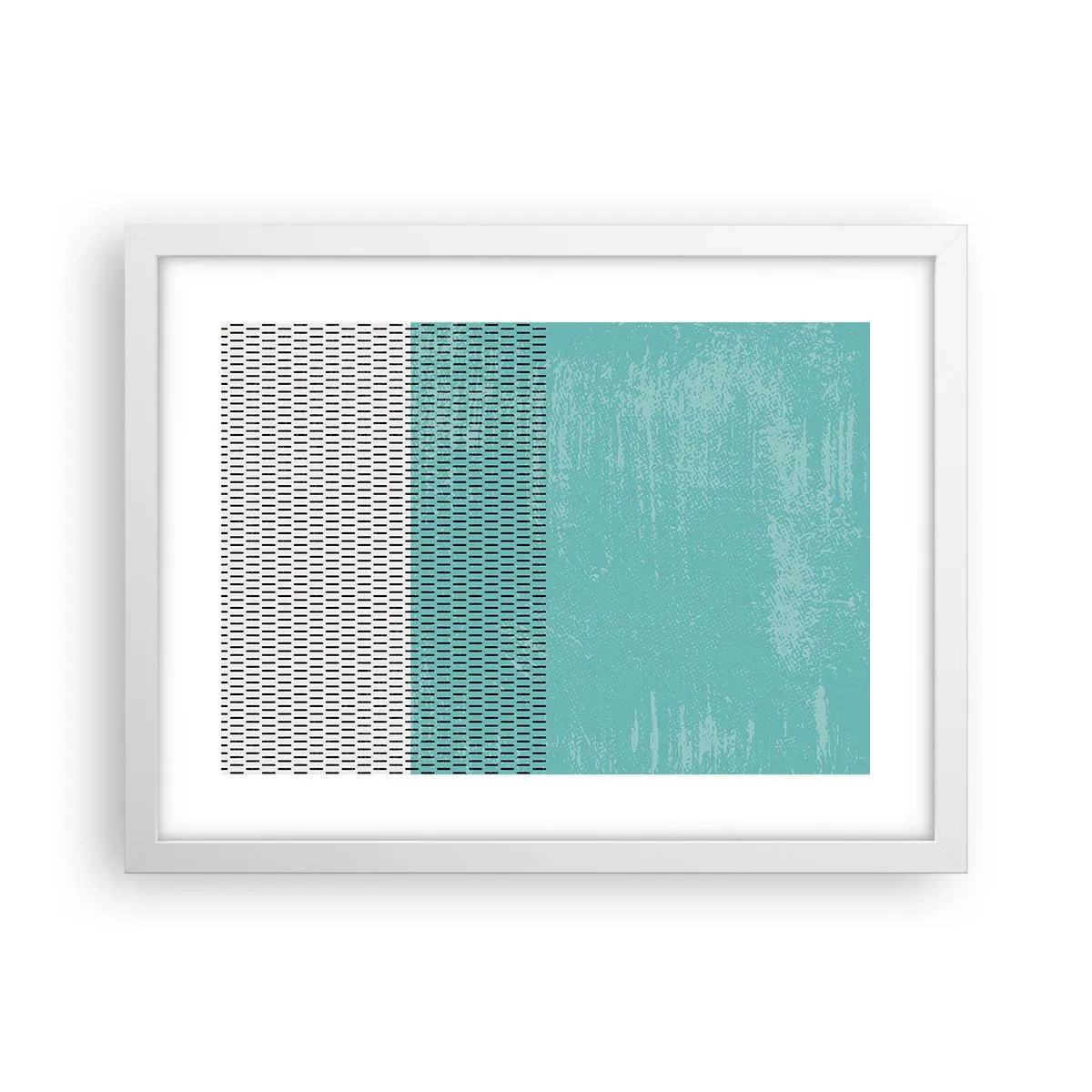 Poszter fekete keretben - Kiegyensúlyozott kompozíció - 40x30 cm