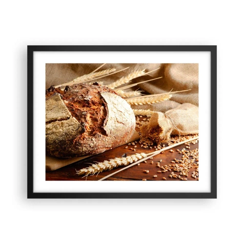 Poszter fehér keretben - Étvágygerjesztő, illatos, ropogós - 50x40 cm