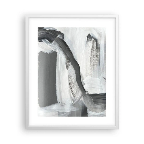 Poszter fekete keretben - Határozott mozgással - 40x50 cm