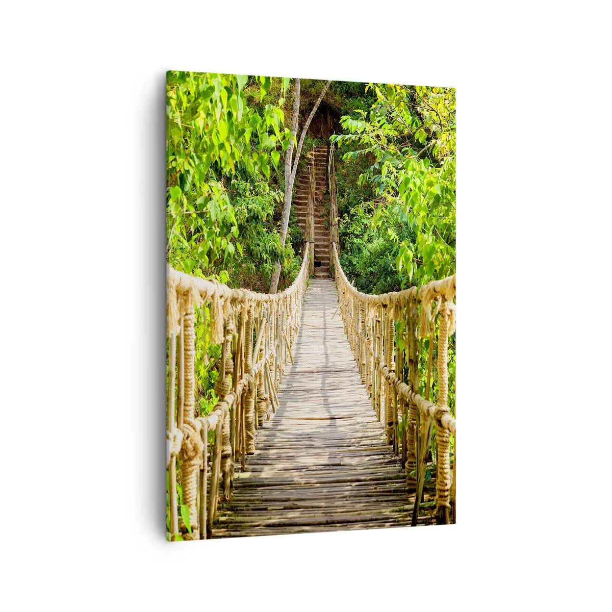 Vászonkép - Zöldben ragadva - 70x100 cm