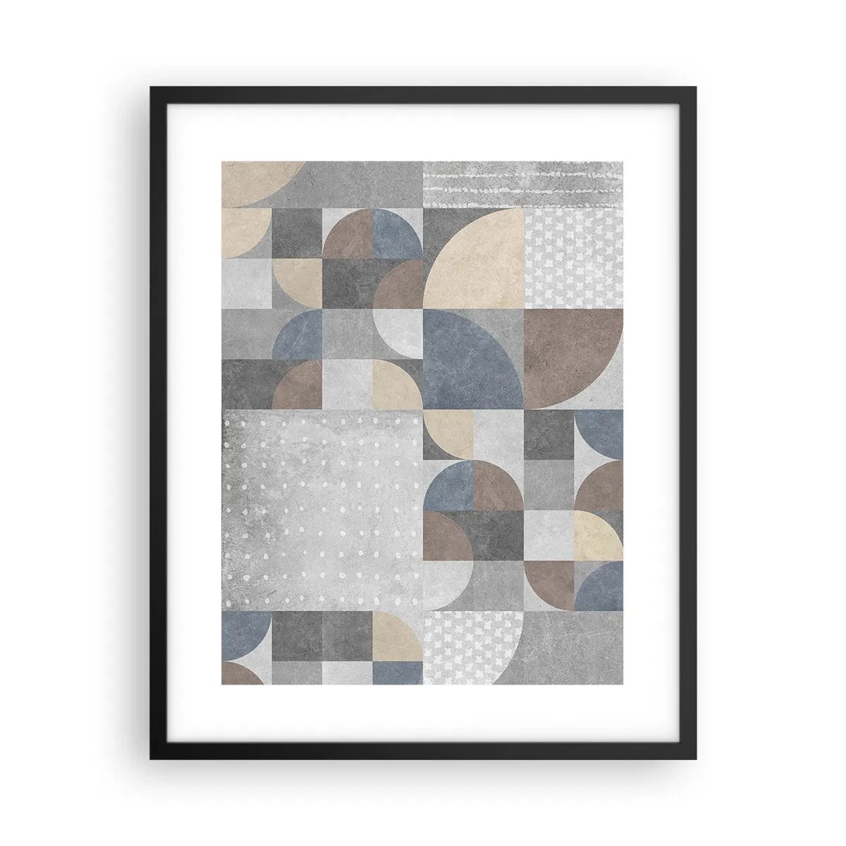 Poszter fehér keretben - Kerámia fantázia - 40x50 cm