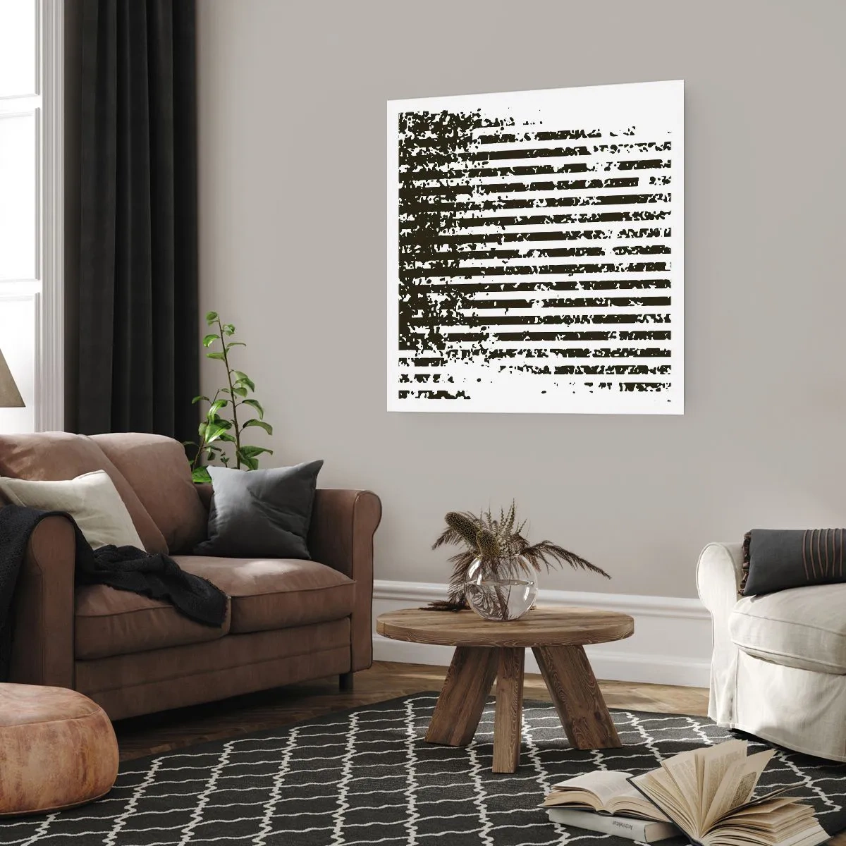 Poszter - Ritmus és zaj - 40x40 cm