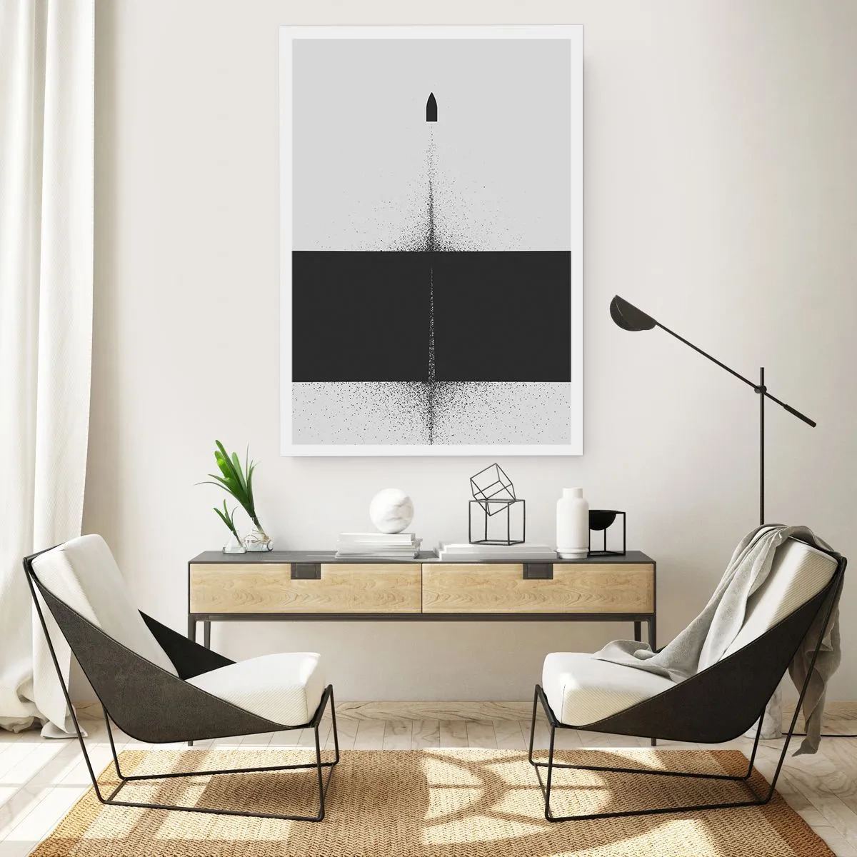 Poszter - Egyenesen a cél felé - 70x100 cm
