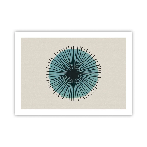 Poszter - Ragyogóan a kékben - 70x50 cm