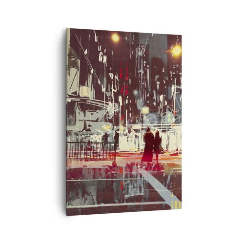 Vászonkép - Egy nagyvárosi átkelő - 70x100 cm