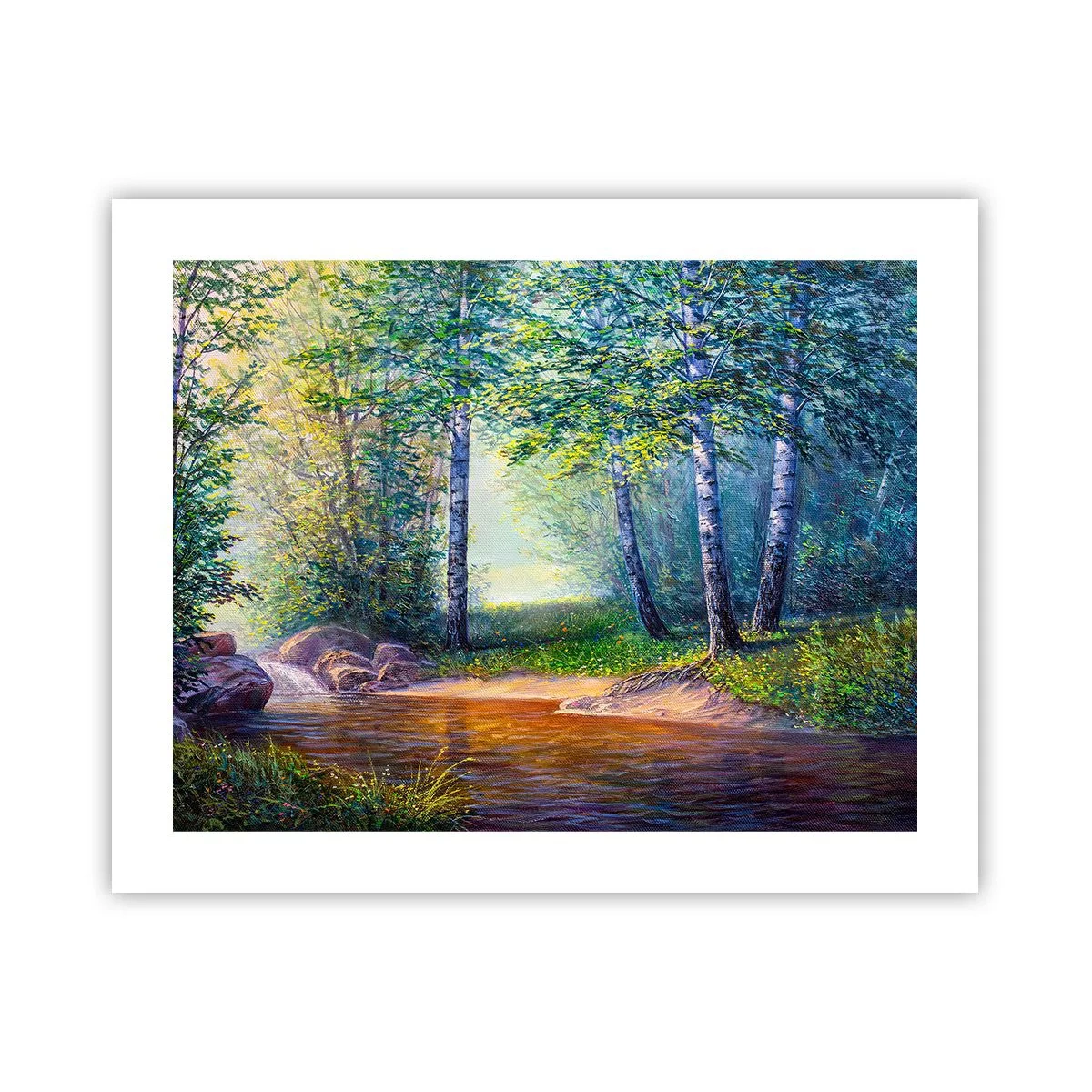 Poszter - Idilli táj - 50x40 cm