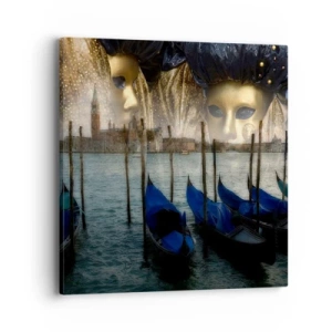 Vászonkép - Ideje elkezdeni a karnevált - 40x40 cm