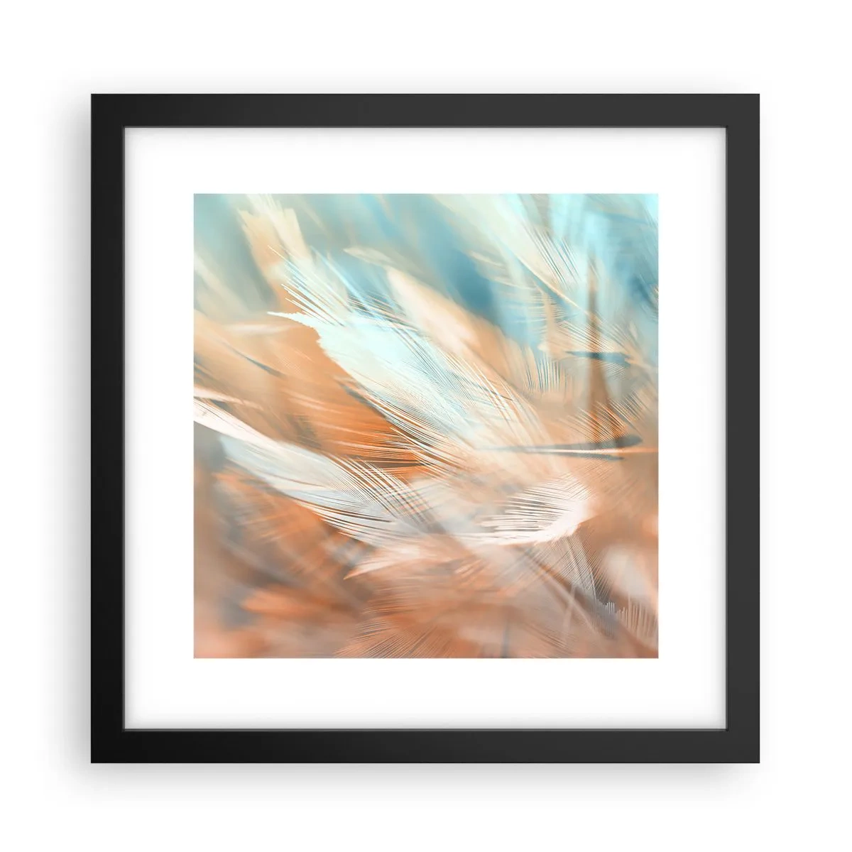 Poszter fehér keretben - A szelídség földjén - 30x30 cm