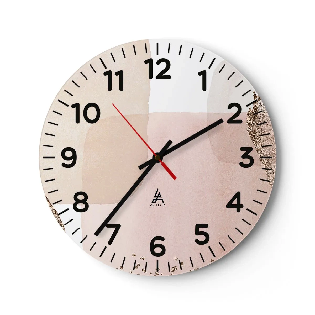 Falióra, Óra - Egy pillantás a színeken keresztül - 40x40 cm