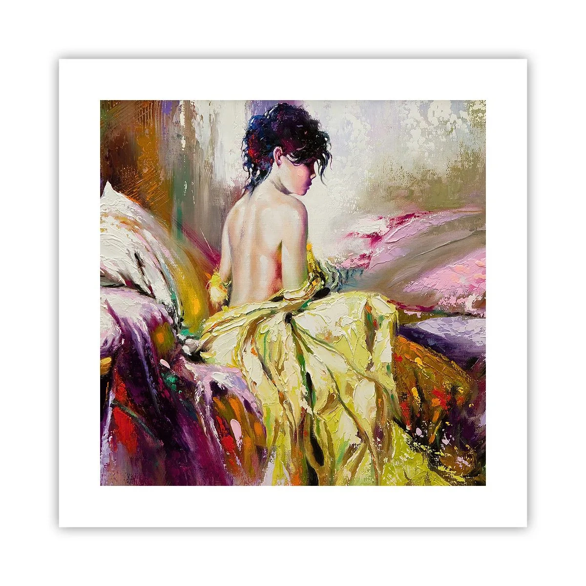 Poszter - Az ajkak és a csésze pereme között - 40x40 cm