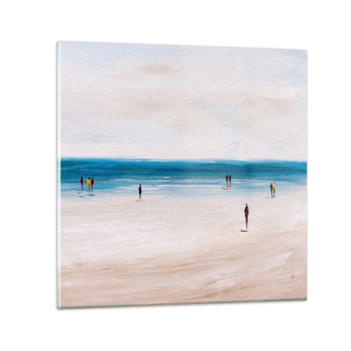 Üveg kép - Természetes igény - 70x70 cm