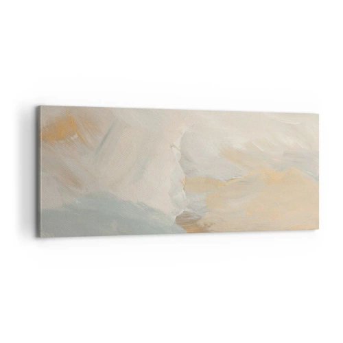 Vászonkép - Absztrakció - a szelídség földje - 100x40 cm