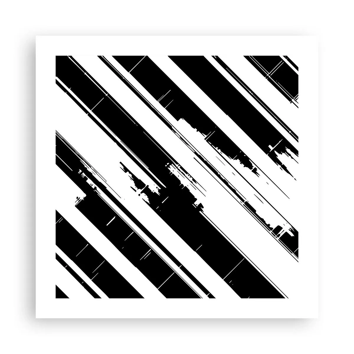 Poszter - Intenzív és dinamikus kompozíció - 50x50 cm