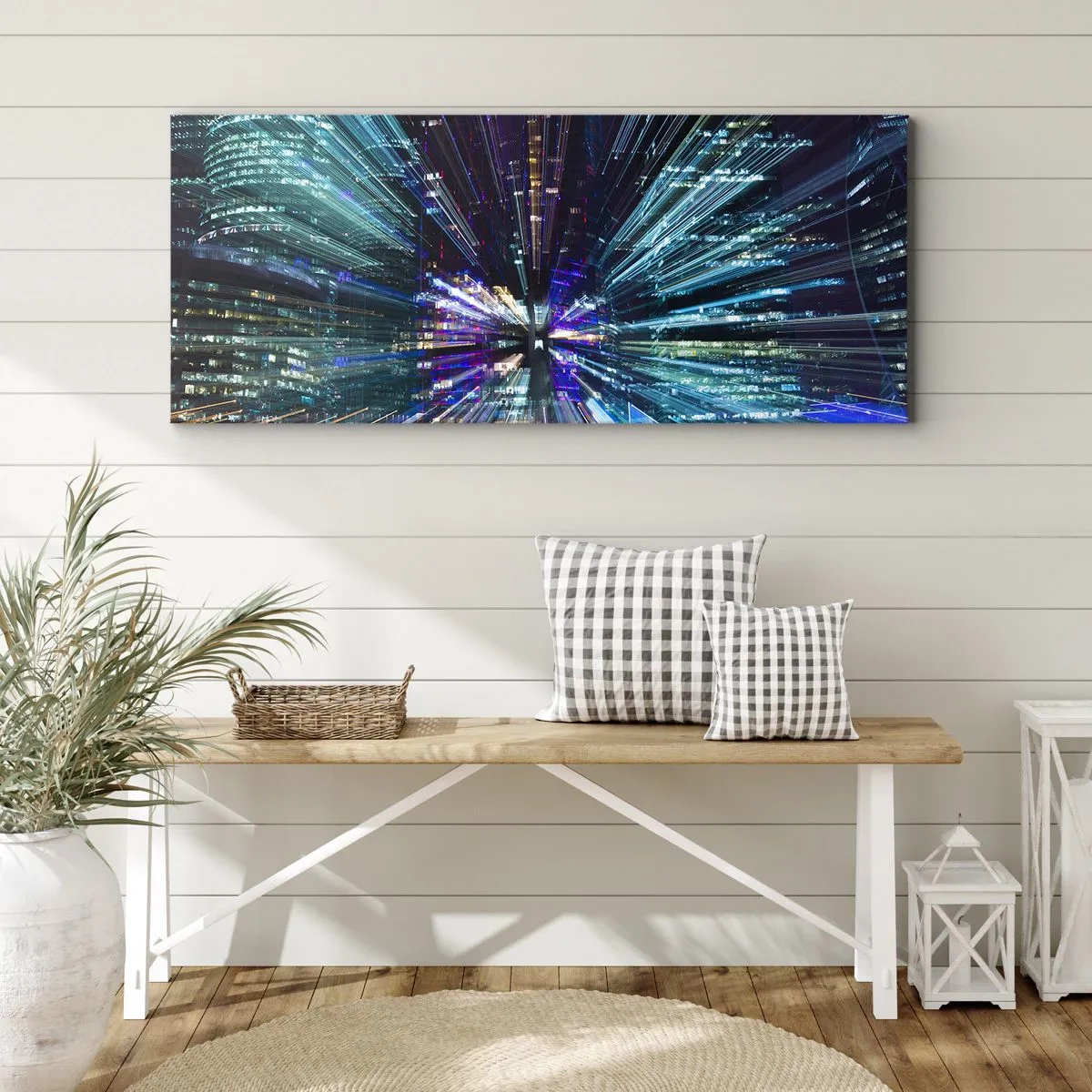 Vászonkép - Átmenet a hipertérbe - 160x50 cm