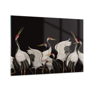 Üveg kép - Madádolgok - 100x70 cm