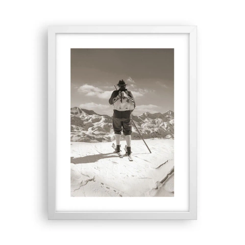 Poszter fekete keretben - És a hegyek ugyanazok - 30x40 cm