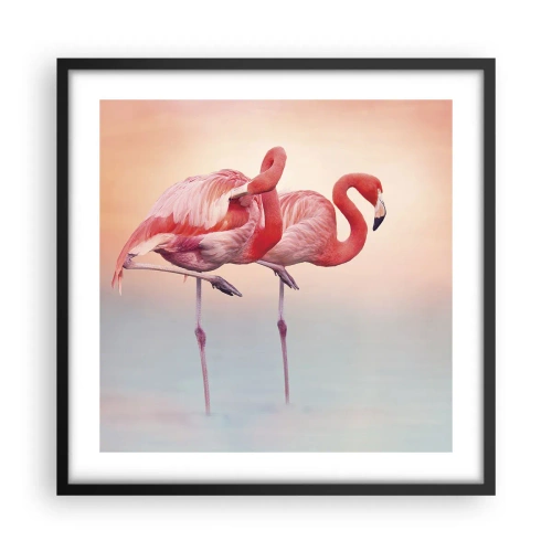 Poszter fehér keretben - A lenyugvó nap színe - 50x50 cm