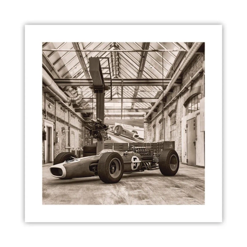 Poszter - A győztes pihenője - 40x40 cm