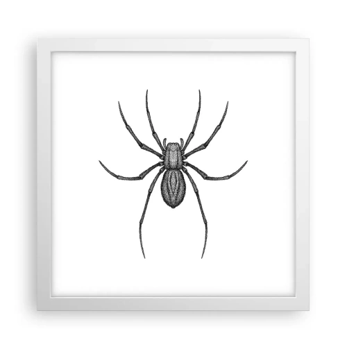 Poszter fekete keretben - Zavaró precizitás - 30x30 cm