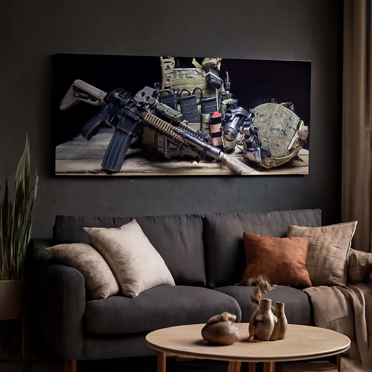 Vászonkép - Pihenj! - 100x40 cm