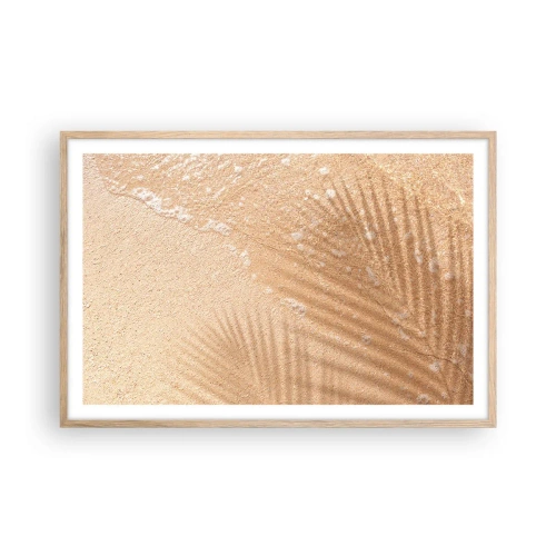 Poszter világos tölgy keretben - A forró nyár árnyéka - 91x61 cm