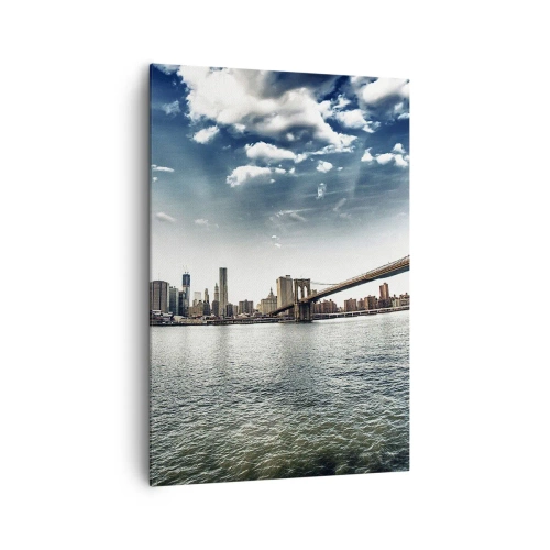 Vászonkép - Az üvegsziget - 70x100 cm