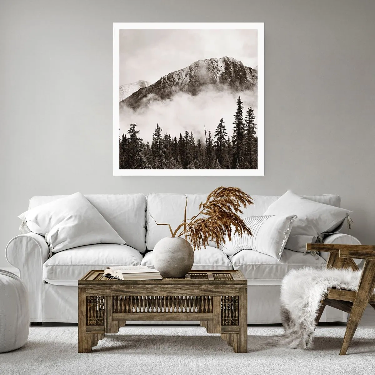 Poszter - Gránit uralkodó - 40x40 cm