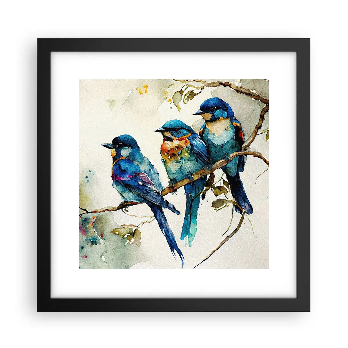 Poszter fehér keretben - Megsértődött? - 30x30 cm