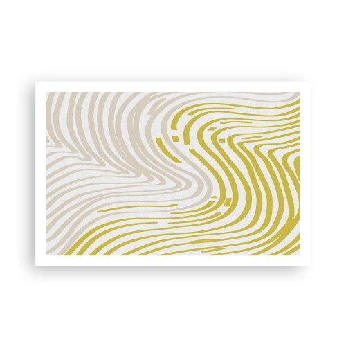 Poszter - Kompozíció szelíd kanyarral - 91x61 cm