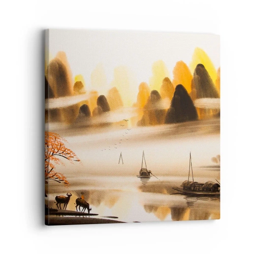 Vászonkép - Távolabb, mint a Távol-Kelet - 30x30 cm