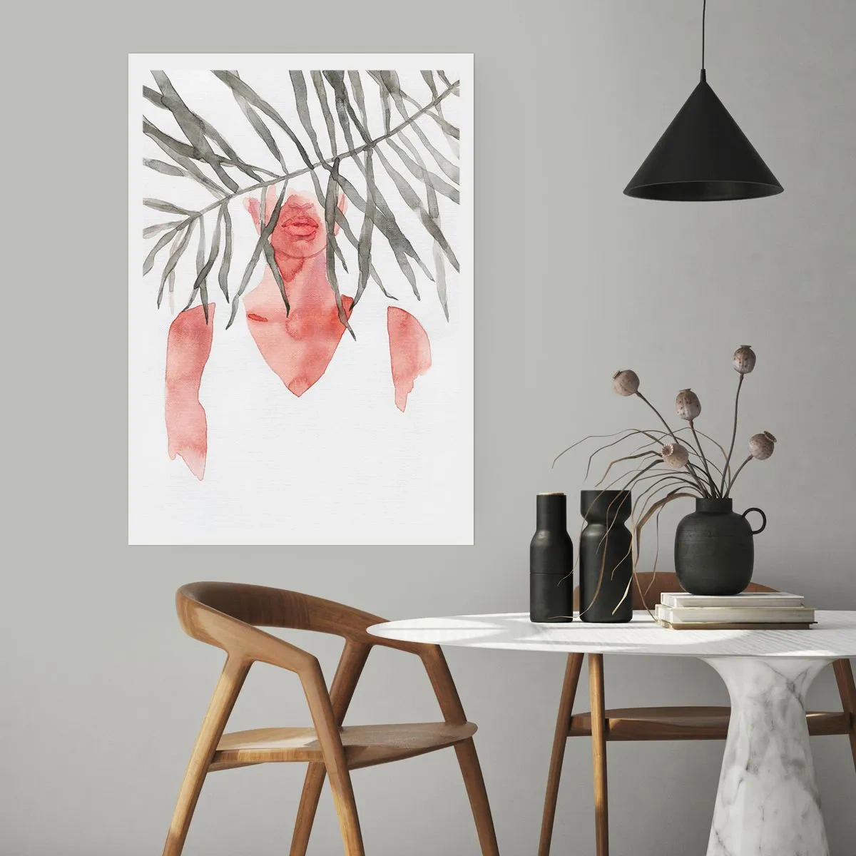 Poszter - A trópusok hölgye - 40x50 cm