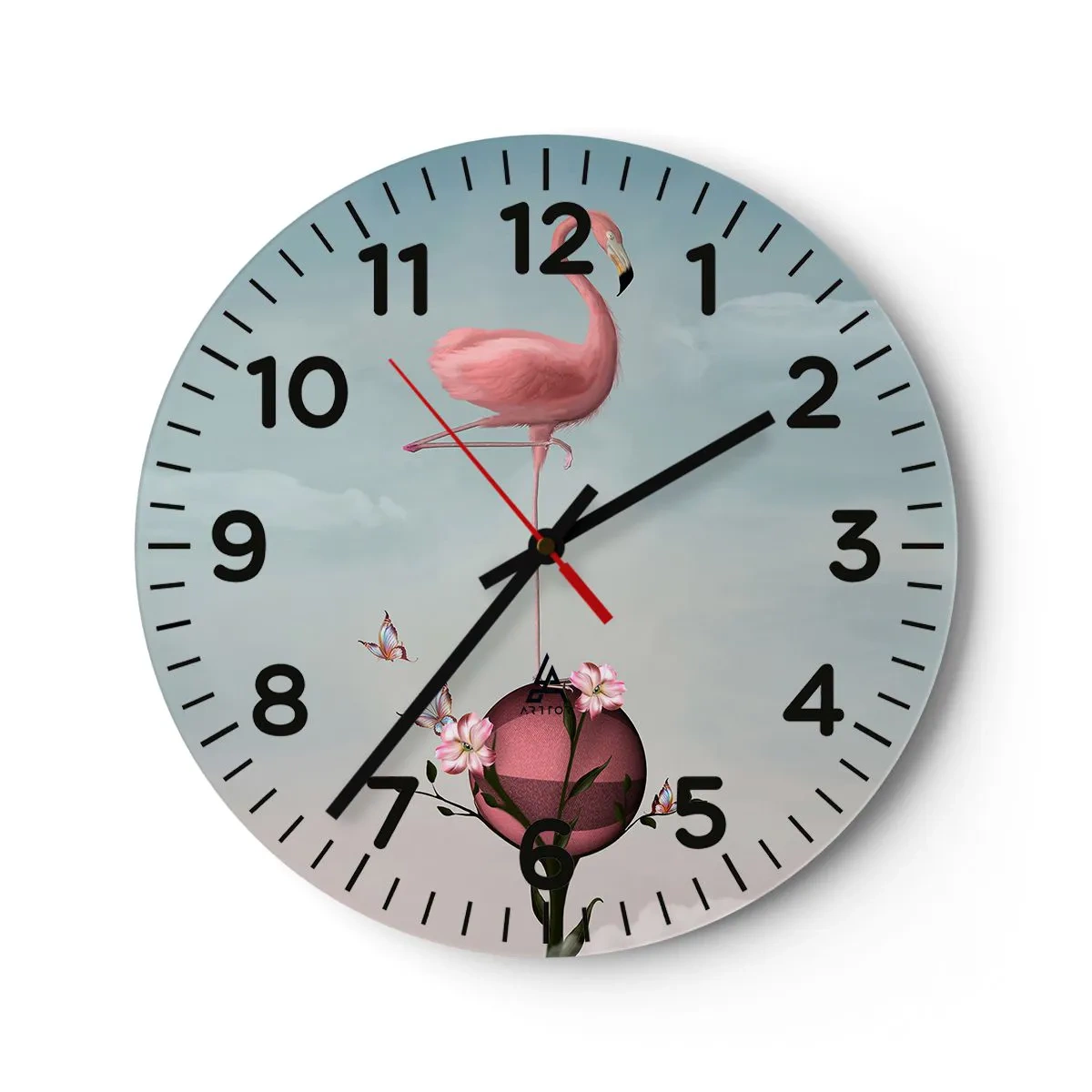 Falióra, Óra - Kosárlabda allegória - 40x40 cm