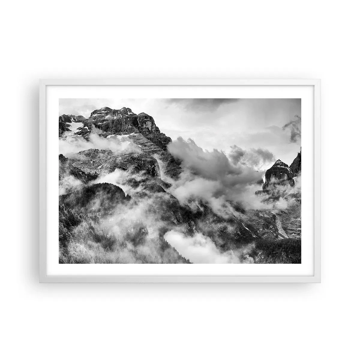 Poszter fekete keretben - Gyönyörű és kegyetlen - 70x50 cm