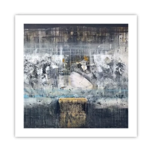 Poszter - Mint a jégen, mint a csomón - 50x50 cm