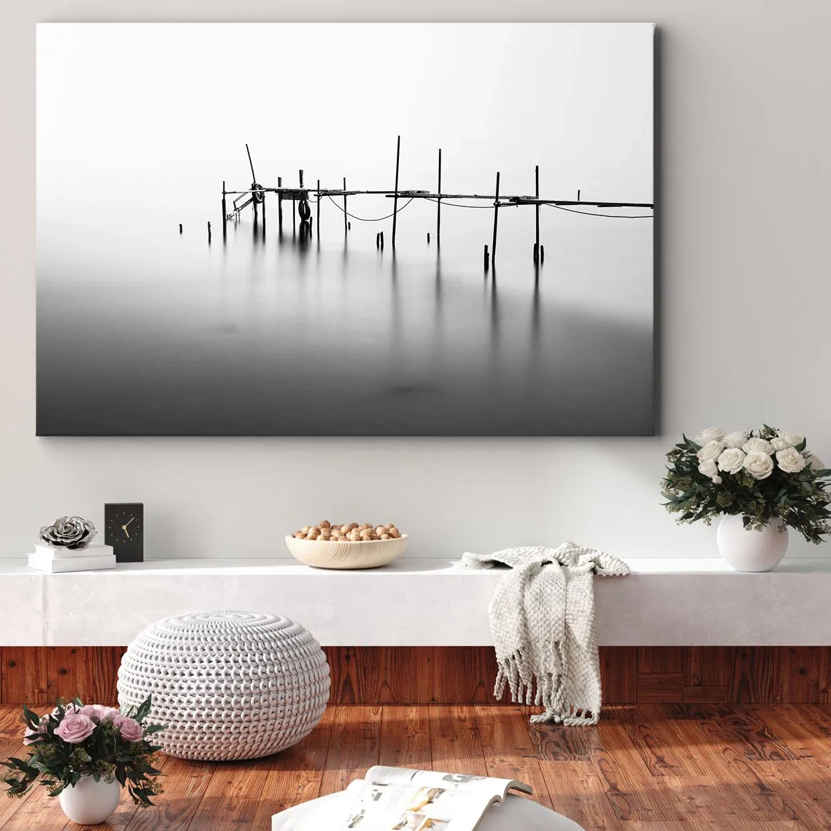 Vászonkép - Mi van, ha nincs világ? - 120x80 cm
