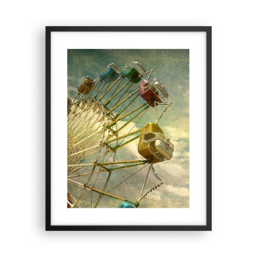 Poszter fehér keretben - Lesz, lesz mulatság.... - 40x50 cm