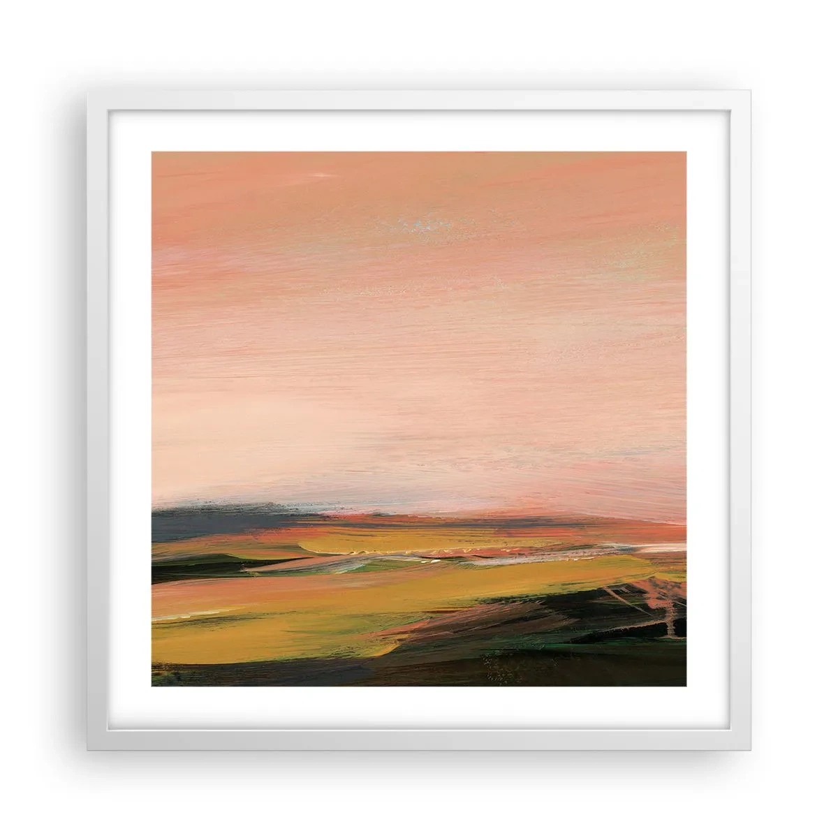 Poszter fekete keretben - Rózsaszínben - 50x50 cm