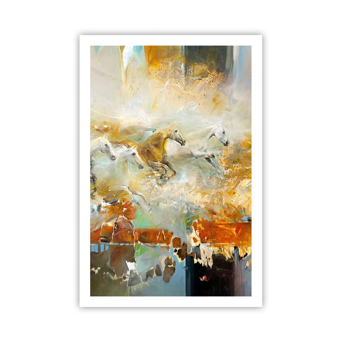 Poszter - Vágta a fényen át  - 61x91 cm