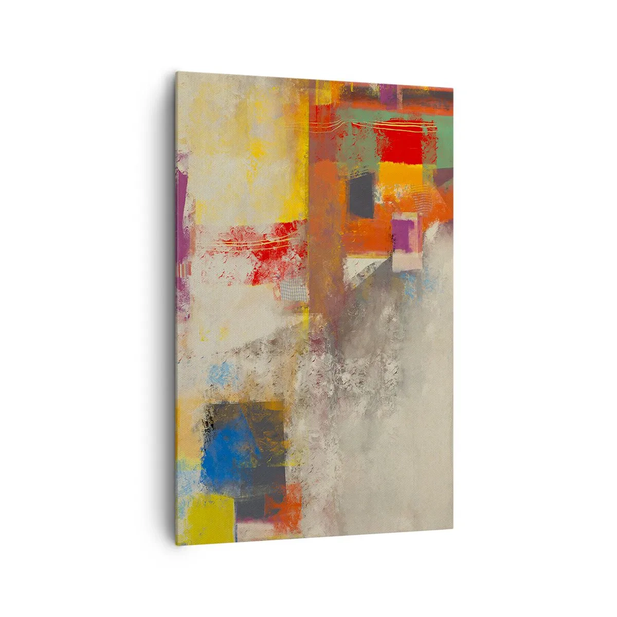 Vászonkép - Színgeometria - 80x120 cm