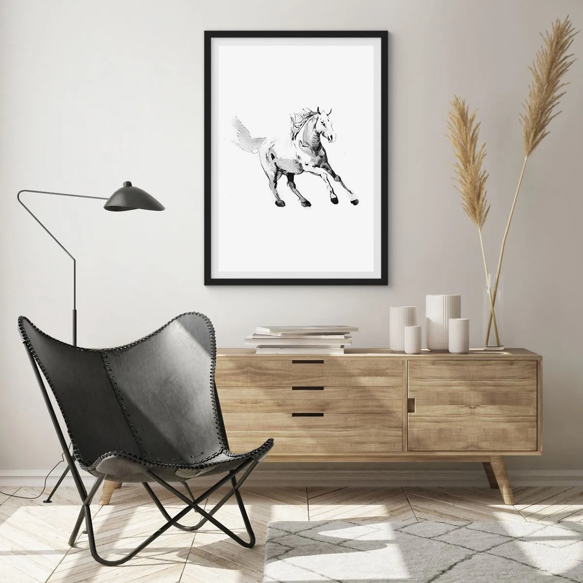 Poszter fehér keretben - Megszelídíthetetlen lélek - 70x100 cm