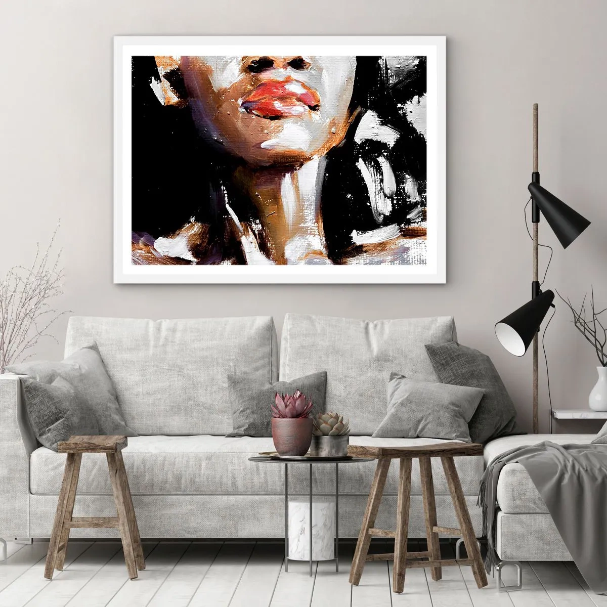 Poszter fekete keretben - Büszkeség előítélet nélkül - 70x50 cm