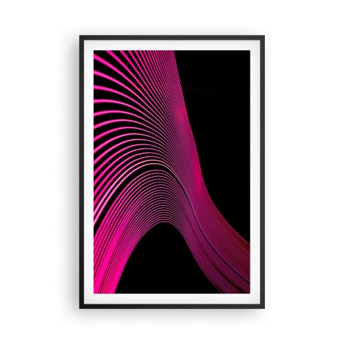Poszter fehér keretben - A fény sugárútján - 61x91 cm