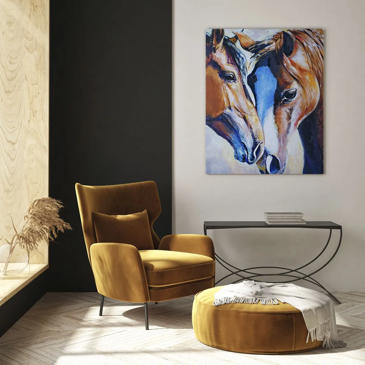 Üveg kép - Ez barátság? Vagy szerelem - 50x70 cm