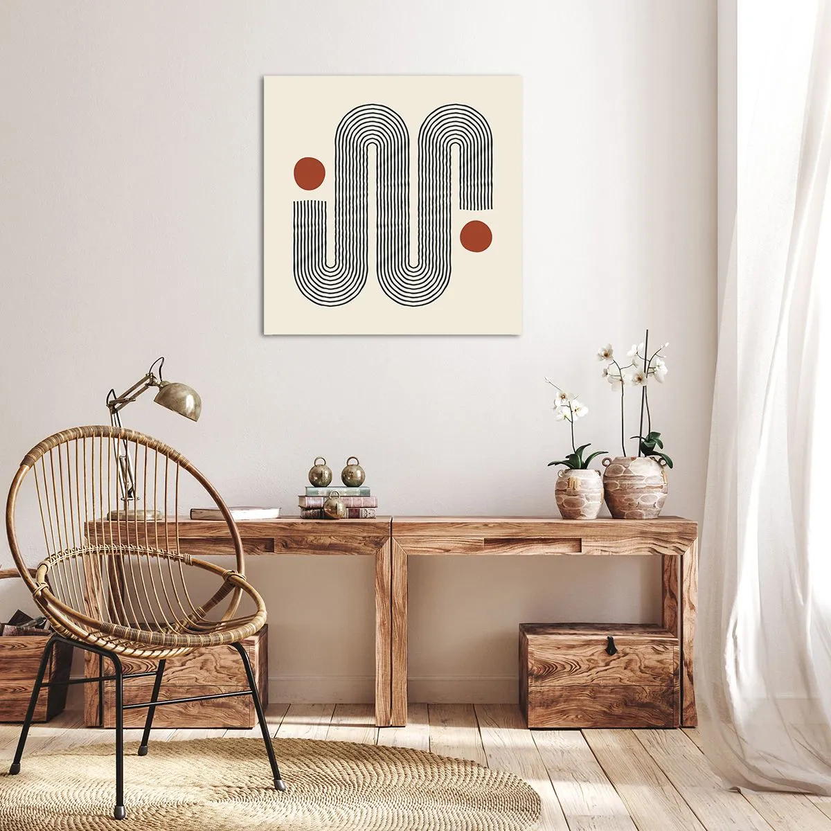 Vászonkép - Elejétől végéig - 60x60 cm