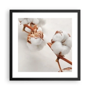 Poszter fehér keretben - Csak ölelkezni - 40x40 cm