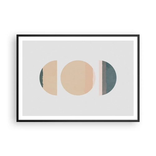 Poszter fehér keretben - Kerékről kerékre - 100x70 cm