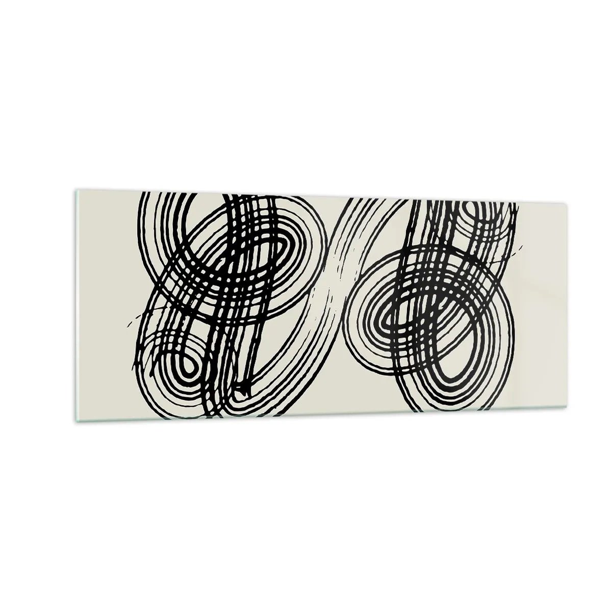 Üveg kép - Spontán jött ki - 100x40 cm